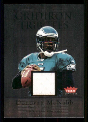 2004 Fleer Tradition Gridiron Tributes Game Used #GTDM Donovan McNabb - Image 1 of 2