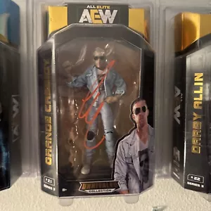 AEW INIGUALABLE Serie 3. Figura Autógrafa Cassidy Naranja Nueva EN Caja - Imagen 1 de 1