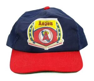 Gorra de béisbol vintage retro de los Ángeles de California Grandes Ligas a presión - Imagen 1 de 9