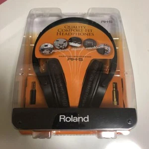 Roland Closed-Back Comfort Fit Stereo Headphones | Dynamic Quality Sound | RH-5 - Picture 1 of 2