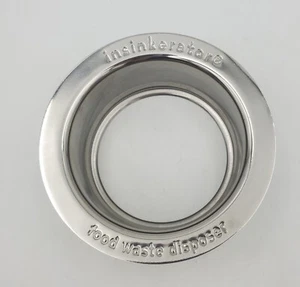 InSinkErator FLG-SS Stainless Steel Garbage Disposal Sink Flange Silver - Picture 1 of 10