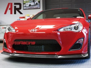 For 2013-2016 Scion FRS GT86 2Dr Carbon Front Bumper Add On Lip CS Style - Picture 1 of 2