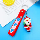 Children Gifts 3D Tree Elk Snowman Keyring Pendant Merry Christmas Keychains