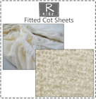 FANTASTIC FITTED COT SHEET - EXTRA COMFY - COTTON & POLYESTER - GREAT VALUE!