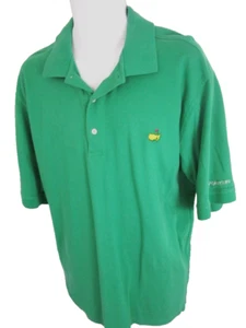 Masters Collection Mercerized Cotton Golf Shirt Green Sz XL - Picture 1 of 4