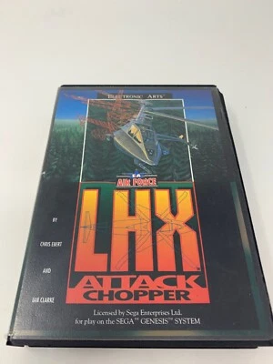 LHX Attack Chopper  (Sega Genesis, 1992) w/ Case - Image 1 of 3