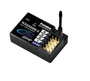 Futaba R334SBS-E 4-Channel SR Receiver  2.4GHz For EP Car 10PX 7PX