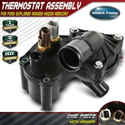 Kit de sensor termostato con carcasa para Ford Explorer Ranger Mazda B4000 V6 4,0 L Foto 1 de 4