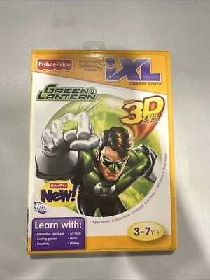 Fisher-Price iXL DC Comics Green Lantern 3D Learning Game *BRAND NEW SEALED* - Image 1 of 4