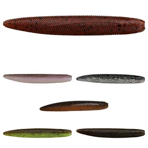 Illex Yammy Fish 3.8 " 9,8cm Gummiwurm Appâts perche sandre Brochet Appât 5 Stk - Photo 1/7