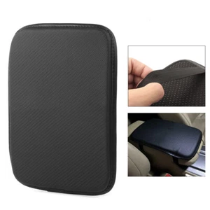 Fit For TOYOTA Carbon Fiber Car Center Console Armrest Cushion Mat Pad Cover 1Pc - Picture 1 of 15