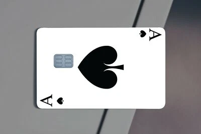 Ace Of Spades | Design | Credit Card Sticker | Credit Card Skin |