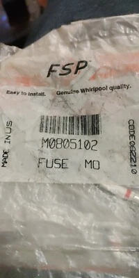 COMBO HORNO MICROONDAS/MICROONDAS FUSIBLE M0805102/WPM805102 15amp OEM FSP Foto 1 de 2