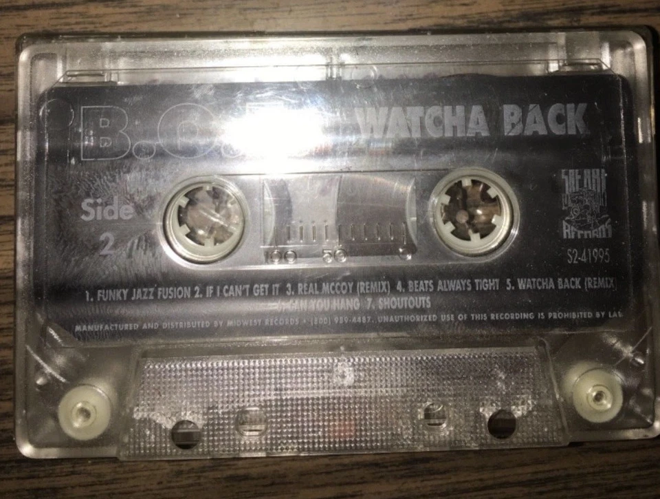 B.O.E. ‎Watcha Back CASSETTE Rare Hip Hop - Image 1 of 1