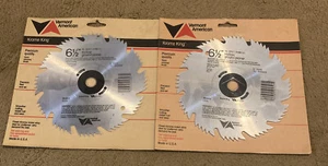 2 Vermont American 6-1/2" Krome King Saw Blades 25327 K39612 Made In USA New - Picture 1 of 5