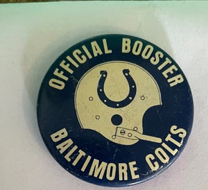 1967 Baltimore Colts NFL Pin Official Booster Button by H.J. Heinz - Picture 1 of 2