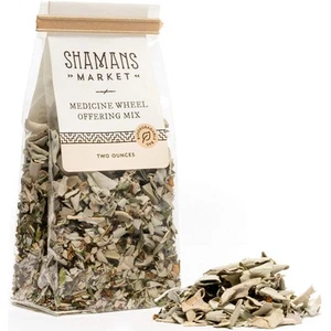 Medicine Wheel Offering Mix Sage, Cedar and Sweetgrass Loose - Picture 1 of 3