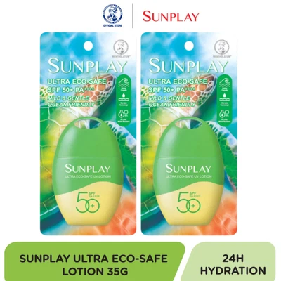 2X SUNPLAY ULTRA Loción Protector Solar FPS 50+ PA++++ 35g Resistente al Agua/Sudor Foto 1 de 4