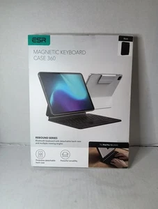 ESR Magnetic Keyboard Case 360 "REBOUND SERIES" Bluetooth keyboard Black - Picture 1 of 5