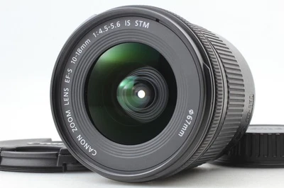 [Excelente COMO NUEVO con tapas] Lente zoom Canon EF-S 10-18mm f/4.5-5.6 IS... - Imagen 1 de 4