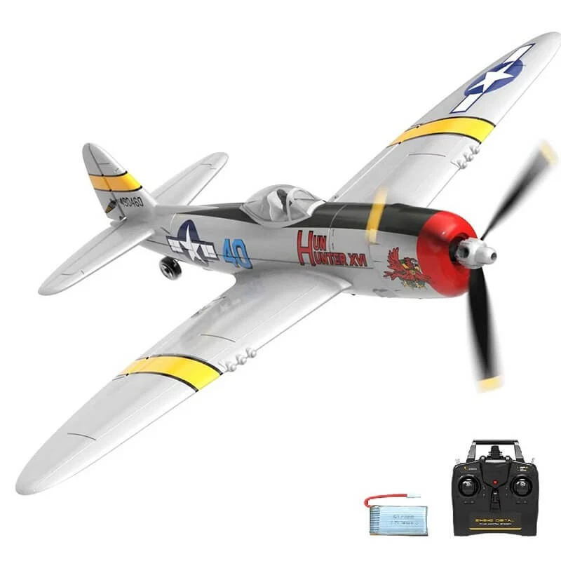 Volantex P-47 Thunderbolt (400mm) RTF RC Warbird Plane w/Gyro - Image 1 of 1