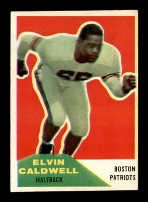 1960 Fleer #120 Elvin Caldwell RC EXMT/EXMT+ X3557892 - Image 1 of 3