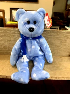 1999 HOLIDAY TEDDY Beanie Baby, MWMT, Vintage, Originalbesitzer - Bild 1 von 14