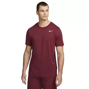 Camiseta de entrenamiento Nike Dri-FIT para hombre remolacha oscura, grande ~ ¡nueva con etiquetas!¡! - Imagen 1 de 1