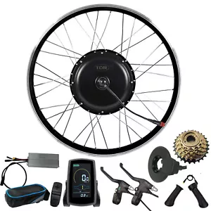 2000W TDR eBike Conversion Kit 52V 2000W Motor Electric Bike rear Wheel 26 inch - Picture 1 of 16