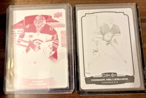 Lote de placas de impresión Connor Hellebuyck - Imagen 1 de 2