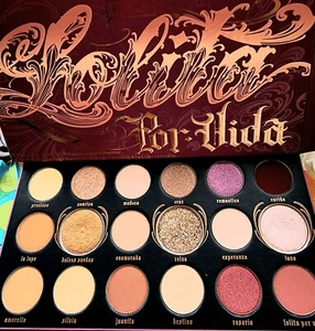 Kat Von D KVD Lolita por vida Eyeshadow Palette NIB glitter metallics retired - Picture 1 of 5