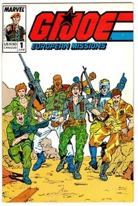 G. I. JOE European Missions #1 - 1988 Marvel Comics Reino Unido (en muy buen estado) B - Imagen 1 de 1