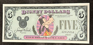 5.00 Disney Dollar (Goofy)