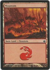 1x Foil - Mountain 152/155 - Magic the Gathering MTG Land Mirrodin Besieged