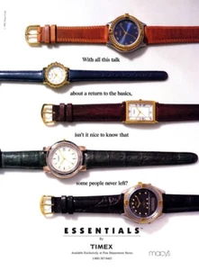 Reloj Timex 1992 moda 1 página anuncio de revista - Imagen 1 de 1