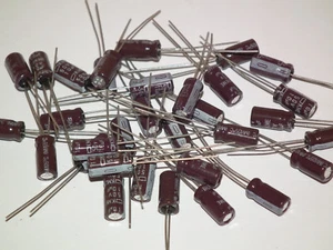 20, 50 Stück  10µF, 50V, 105° Nippon Elko, Kondensator Radial - Bild 1 von 1