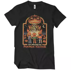 Offiziell lizenziertes Steven Rhodes - Worship The Pumpkin Master Herren T-Shirt - Bild 1 von 2