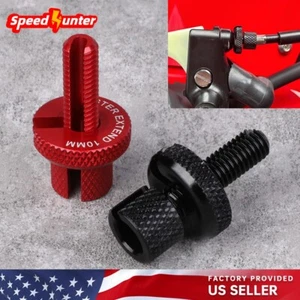 Clutch Cable Line Adjuster Screw For KAWASAKI Ninja 250/400/650 ZX-6R ZX-4R W800 - Picture 1 of 26