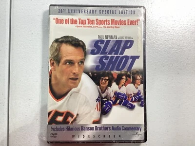 Slap Shot DVD 2002 Factory Sealed Widescreen Paul Newman Jennifer Warren - Image 1 of 3