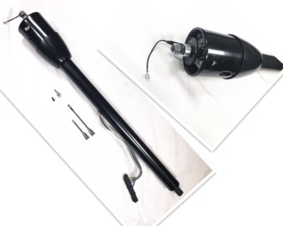  1967-1970 Ford Mustang 32" Floor Shift Tilt Steering Column No Key  Black  - Изображение 1 из 4