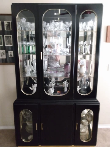Postmodern China Display Cabinet Cover