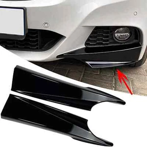 Front Bumper Side Splitter Trim For BMW 3 Series GT F34 320i 325i 2014-19 2015 - Picture 1 of 7