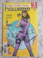 Hawkeye #1 1st Print NM Kate Bishop 🔑 Key Marvel Comics Thompson 2017 (2)