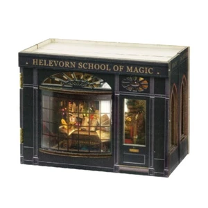 DIY Book Nook Kit with 3D Puzzle Model Building Wooden Bookshelf Bookend8123 - Picture 1 of 31