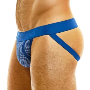 Modus Vivendi Country Jock Knitted Double-Ply Pouch Blue Jockstrap 02211 B76 - Picture 1 of 4