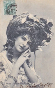 Schöne alte AK Schauspielerin Topsy Sinden / 1904 - Picture 1 of 2