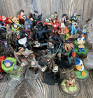 Disney Infinity 125 Lot: Figure 63, 11 Play set, 51 Disc, 5 Crystal Clear Tested