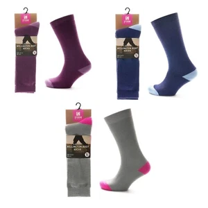 LADIES SK182 STORM RIDGE LONG WELLINGTON SOCKS BY RJM RETAIL PRICE - Picture 1 of 17
