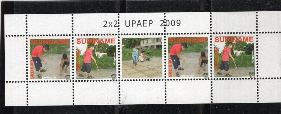 UPAEP - SURINAM 2009, BLOQUE, 2 JUEGOS, MNH Foto 1 de 1
