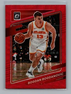 Baloncesto óptico 2021-22 #32 Bogdan Bogdanovic Red Wave Atlanta Hawks - Imagen 1 de 2